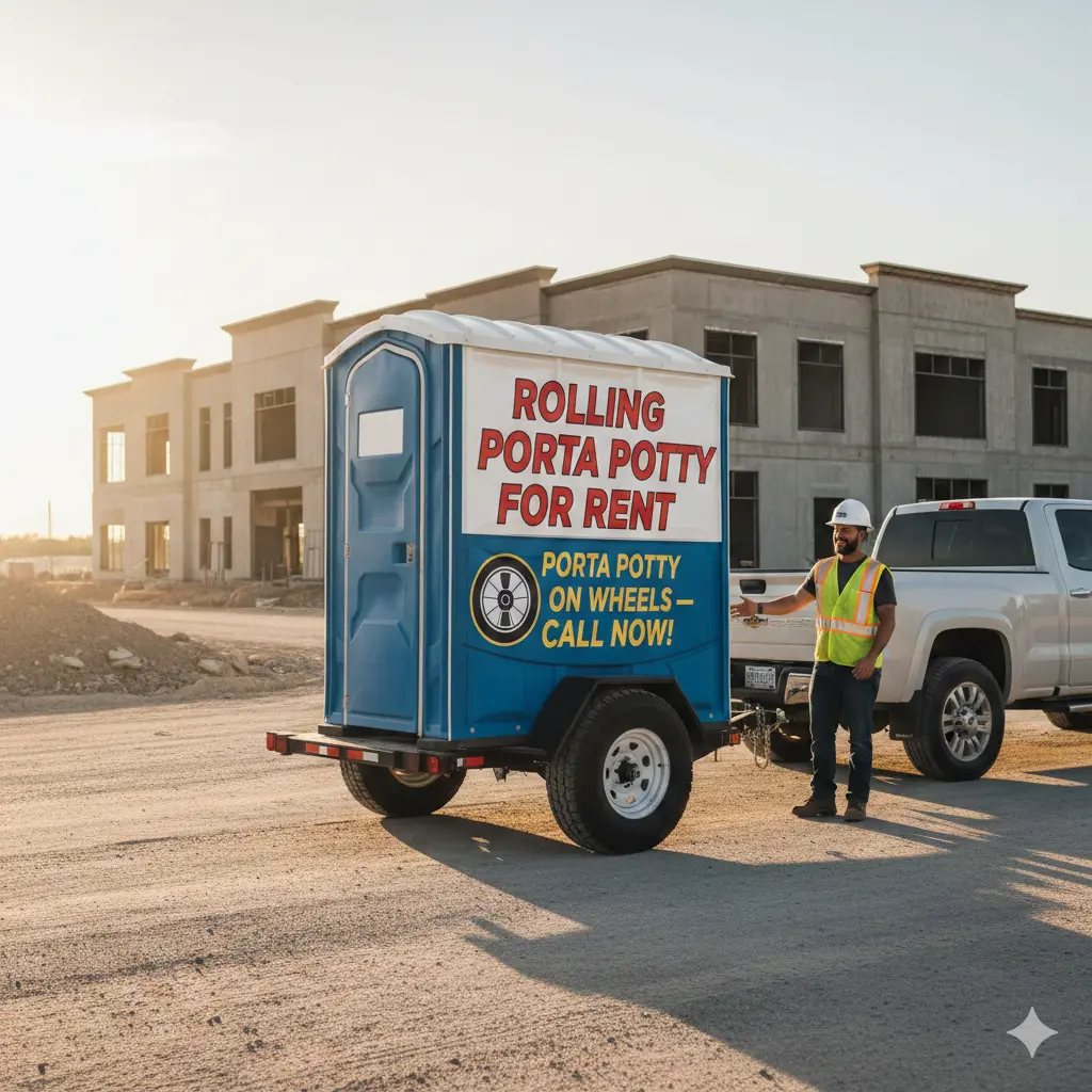Crane Hook Porta Potty West Anaheim